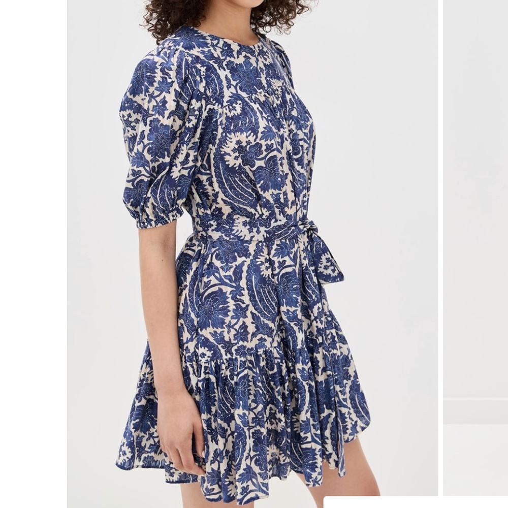 NWT Ulla Johnson Rosalie Dress Ocean size 2